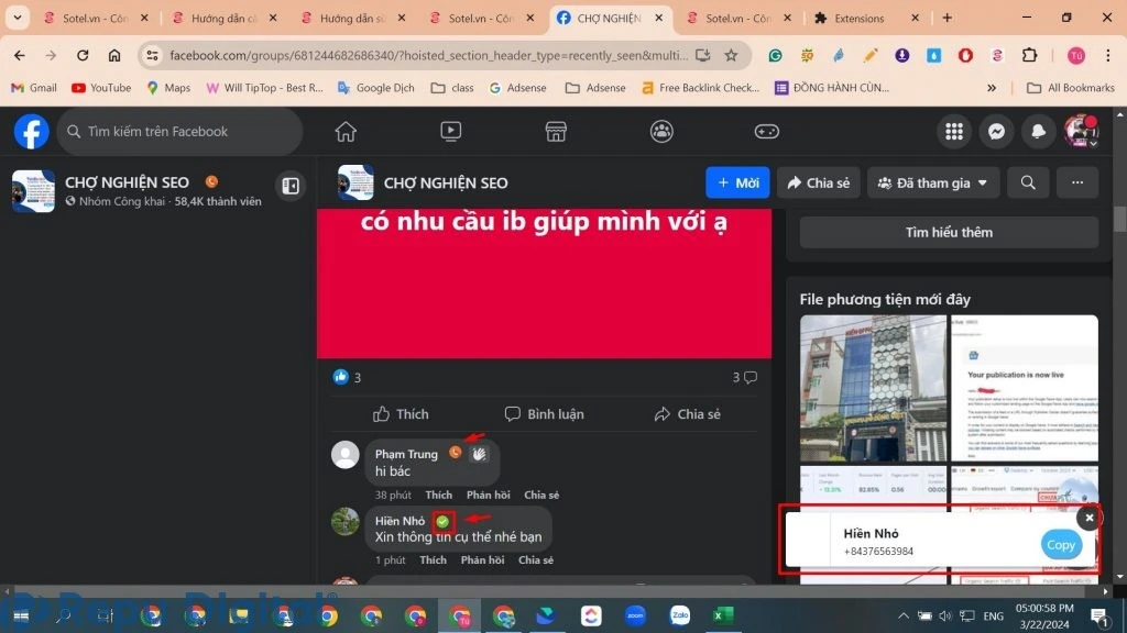 Mua phần mềm quét số điện thoại Facebook Sotel Pro 12 tháng